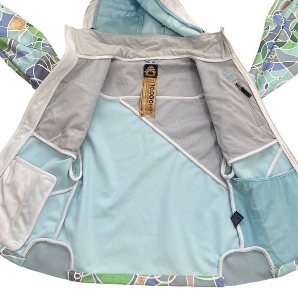 Empyre Multicolored Hooded Snowboard Ski‎ Winter Snowboard Jacket - Picture 4 of 16